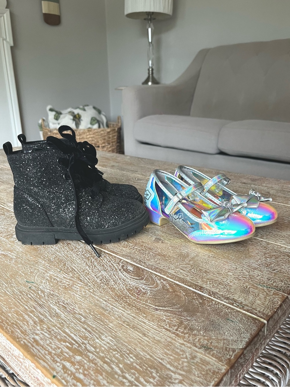 Two Pairs Girls Shoes - Picture 2 of 14